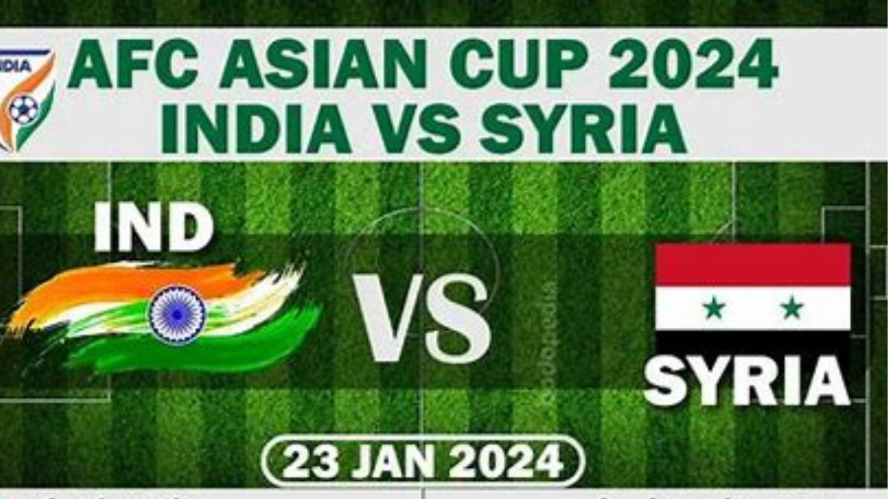 India vs Syria